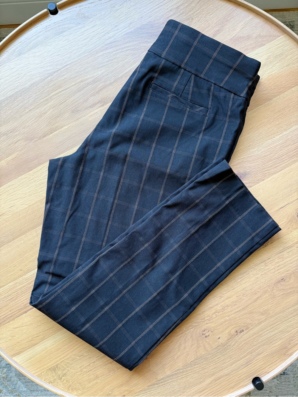 Anne Klein Windowpane Dress Pants